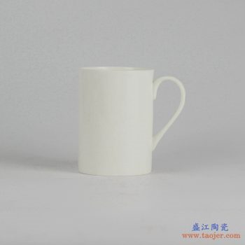 RZIA02  一級骨質瓷 純白 直筒 景德鎮 茶杯 馬克杯 水杯 杯子