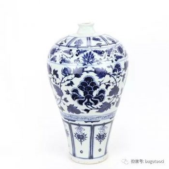 景德鎮中國陶瓷博物館鎮館之寶---元青花梅瓶