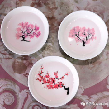 日本冷感櫻花杯遇水變色小酒杯茶杯——這個夏季我們一起賞櫻花吧