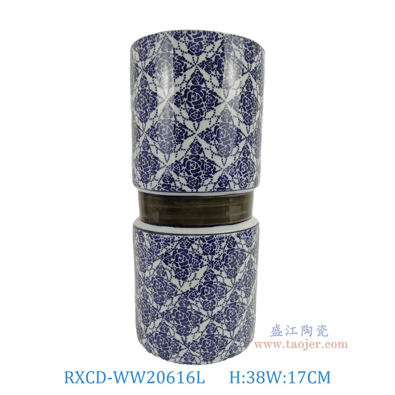 RXCD-WW20616L幾何圖案擺件大號高38直徑17